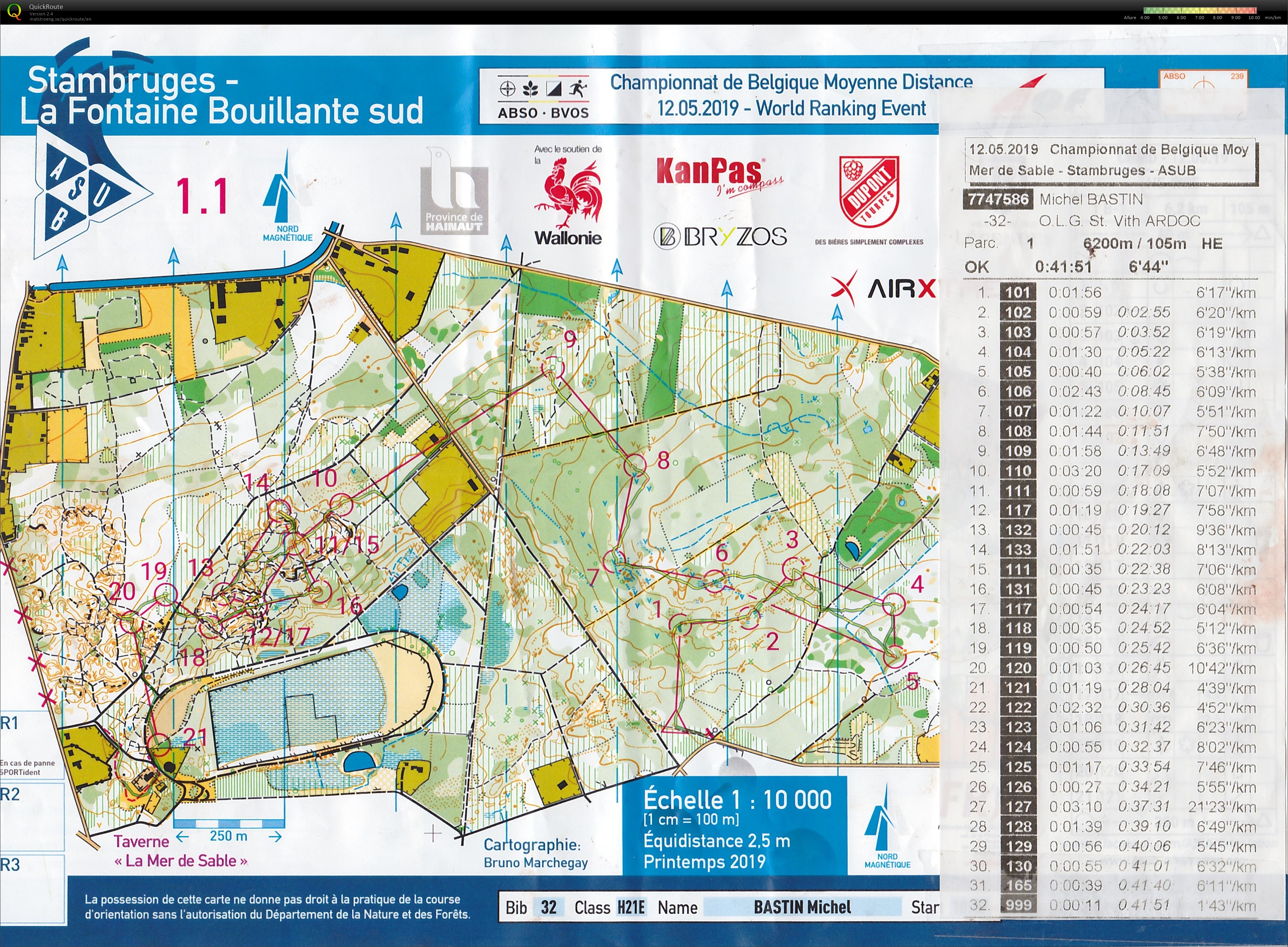 Belgian Champs middle - part 1 (12/05/2019)