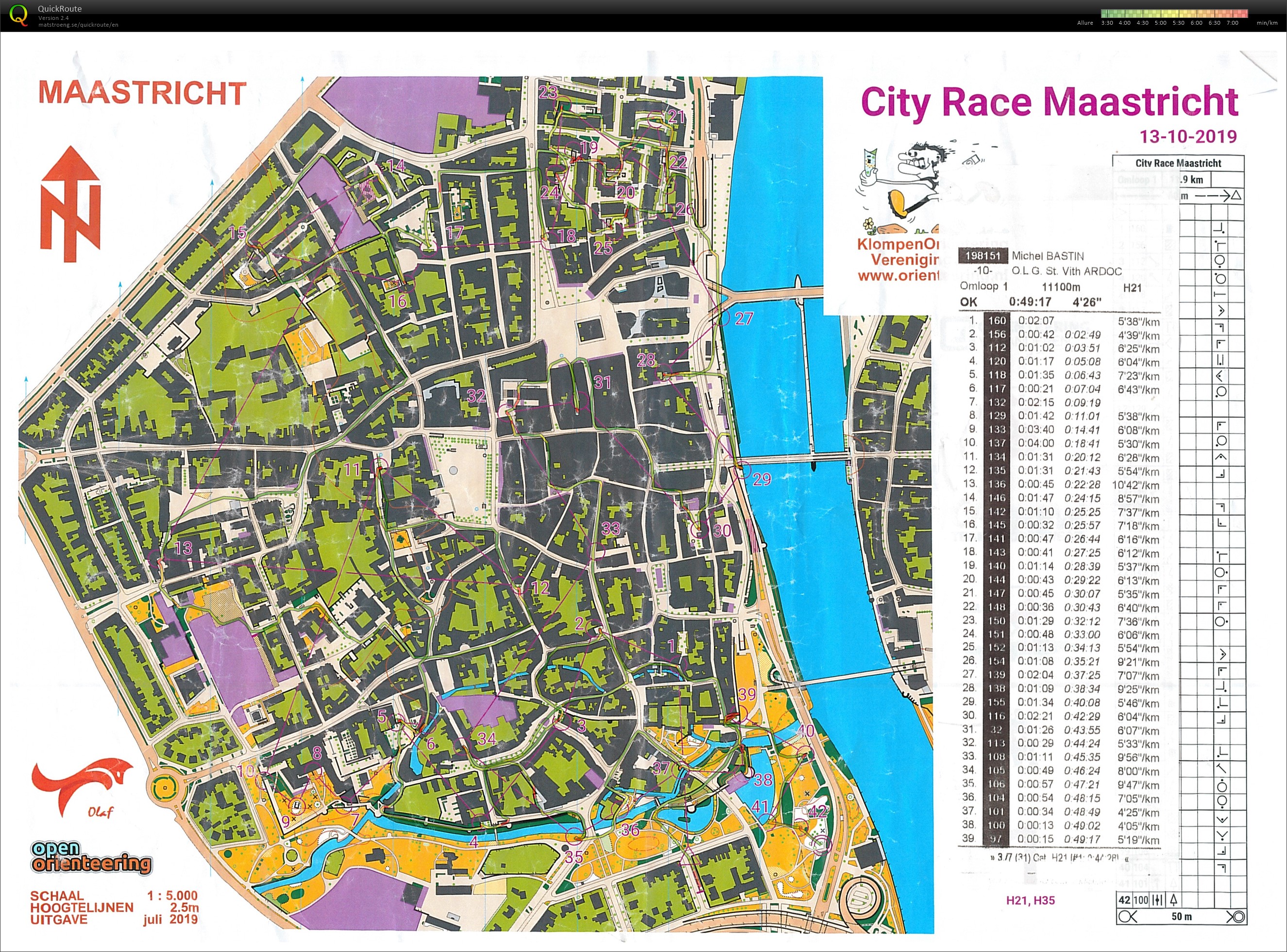 City race Maastricht (13.10.2019)