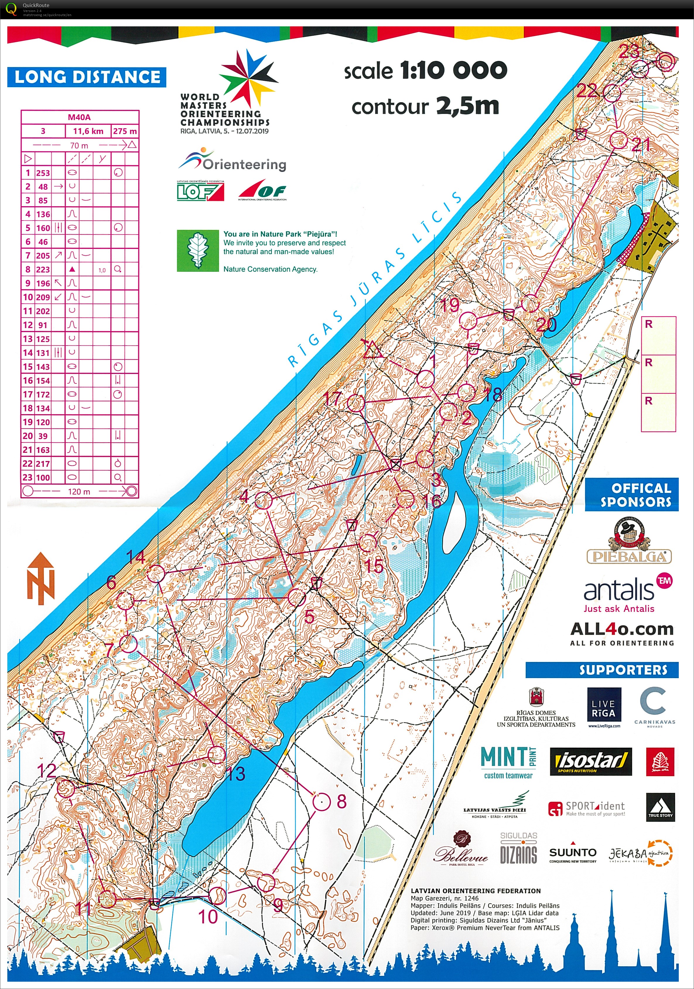 WMOC - Long Distance Final (12.07.2019)