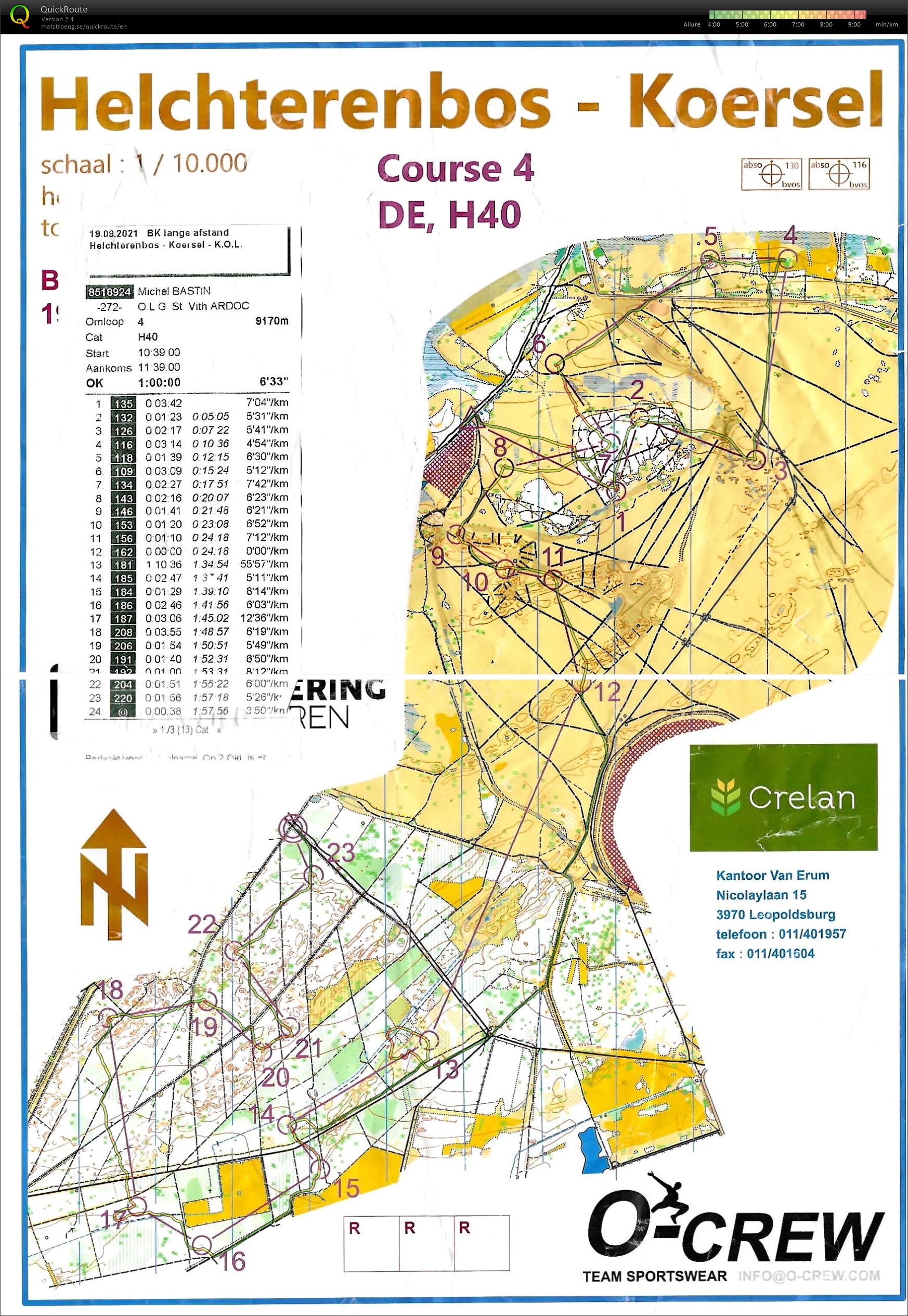 CB Belgique longue distance (19-09-2021)