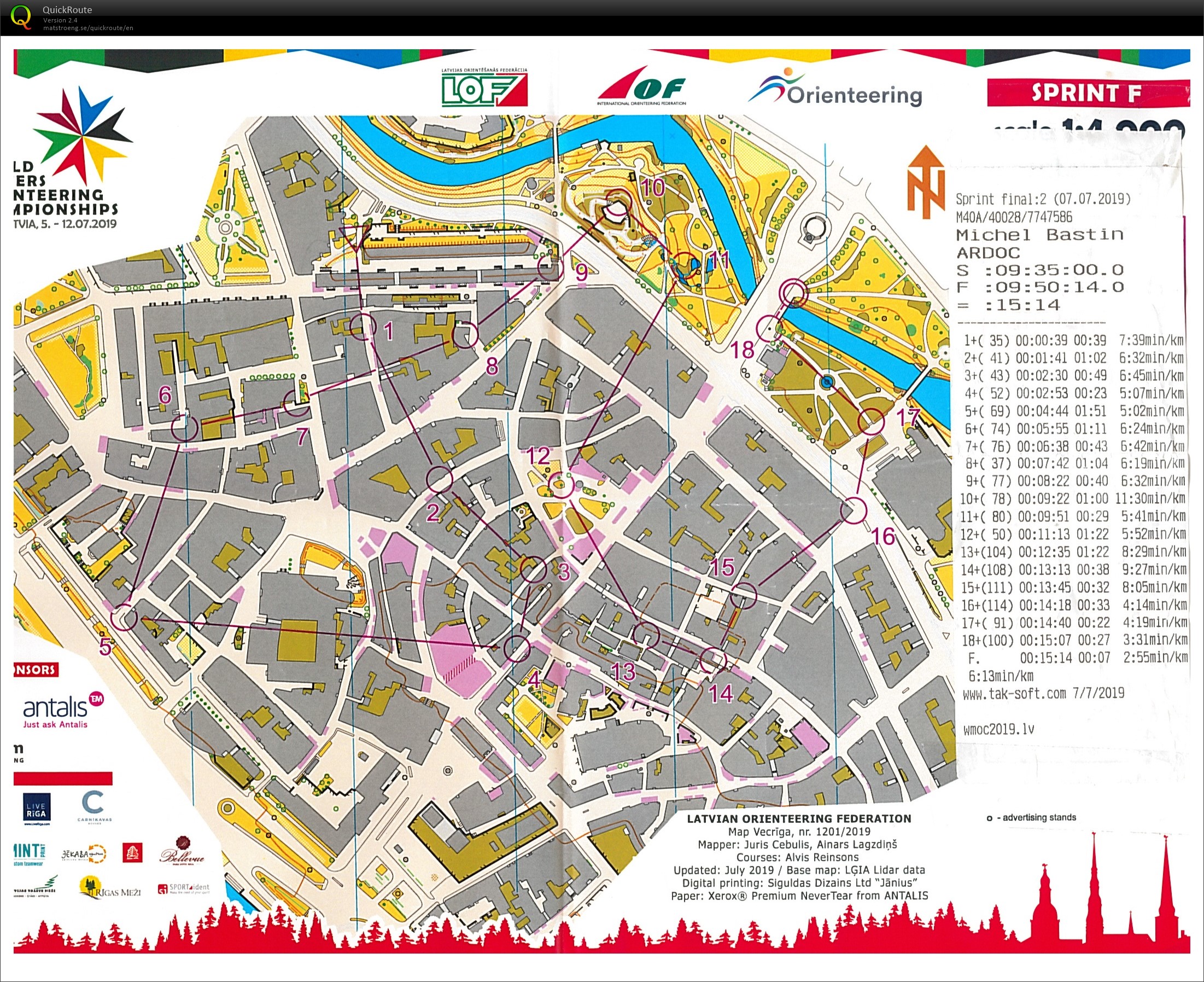 WMOC - Sprint final (07.07.2019)