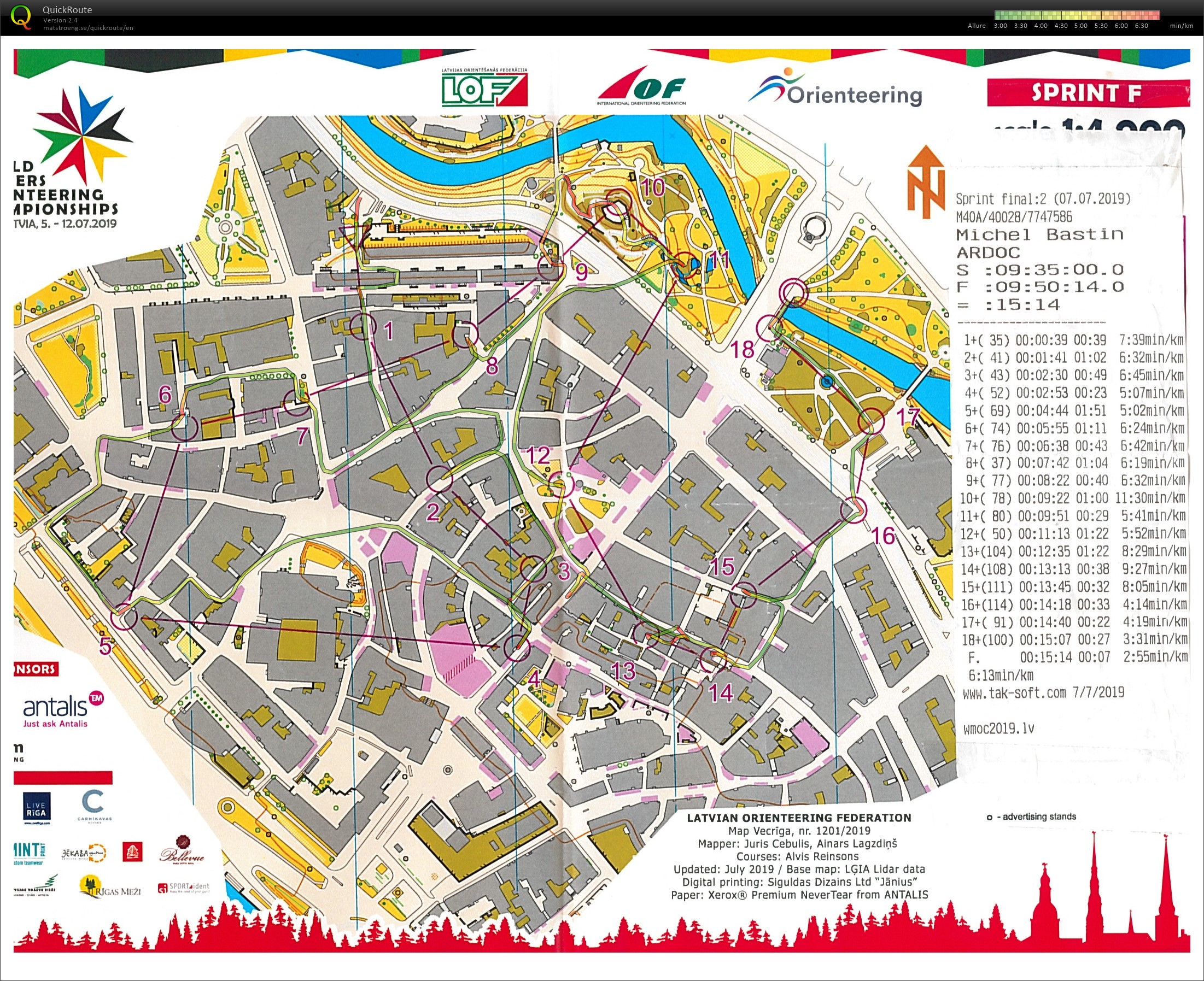 WMOC - Sprint final (07-07-2019)