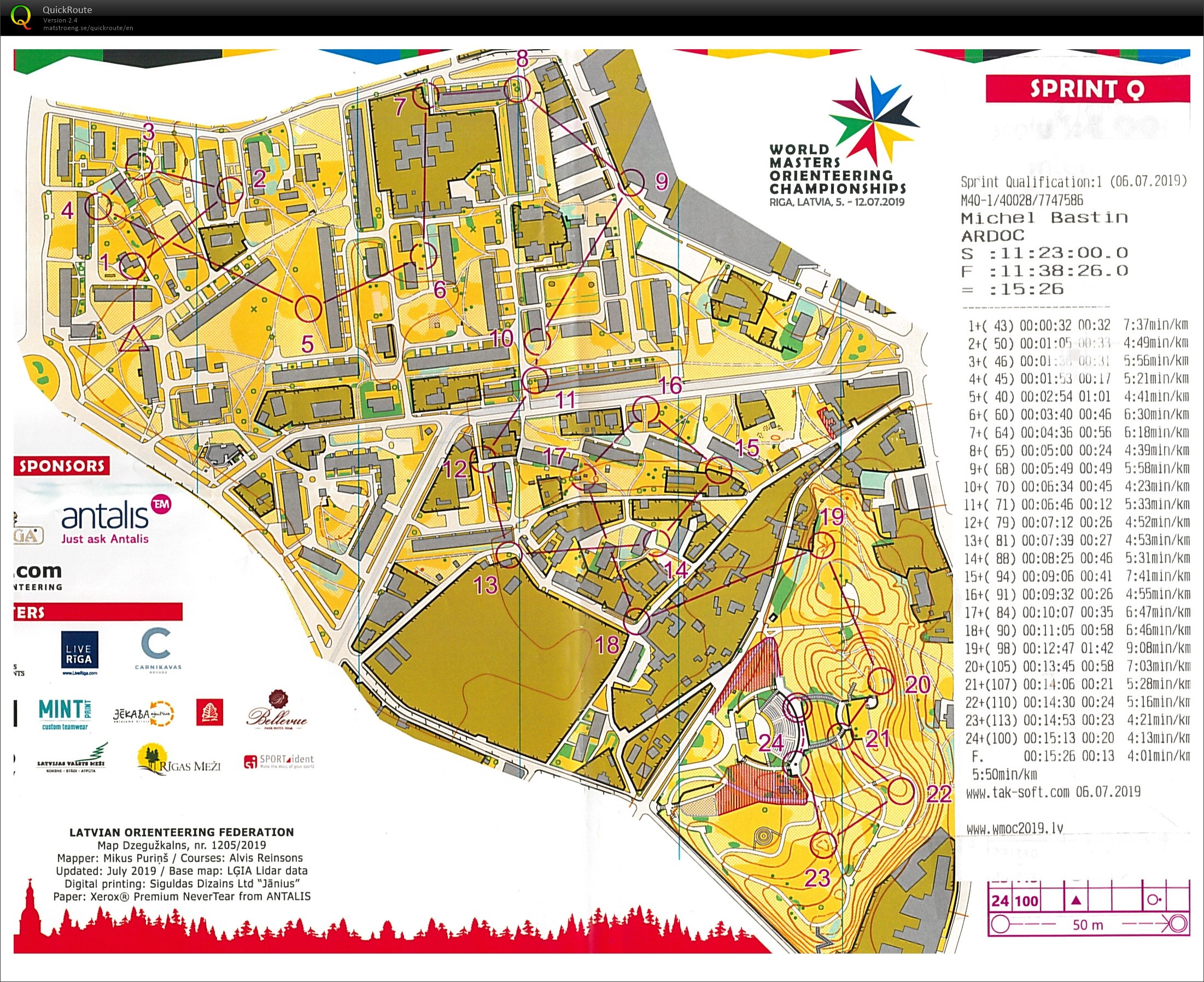 WMOC - Sprint qualification (2019-07-06)