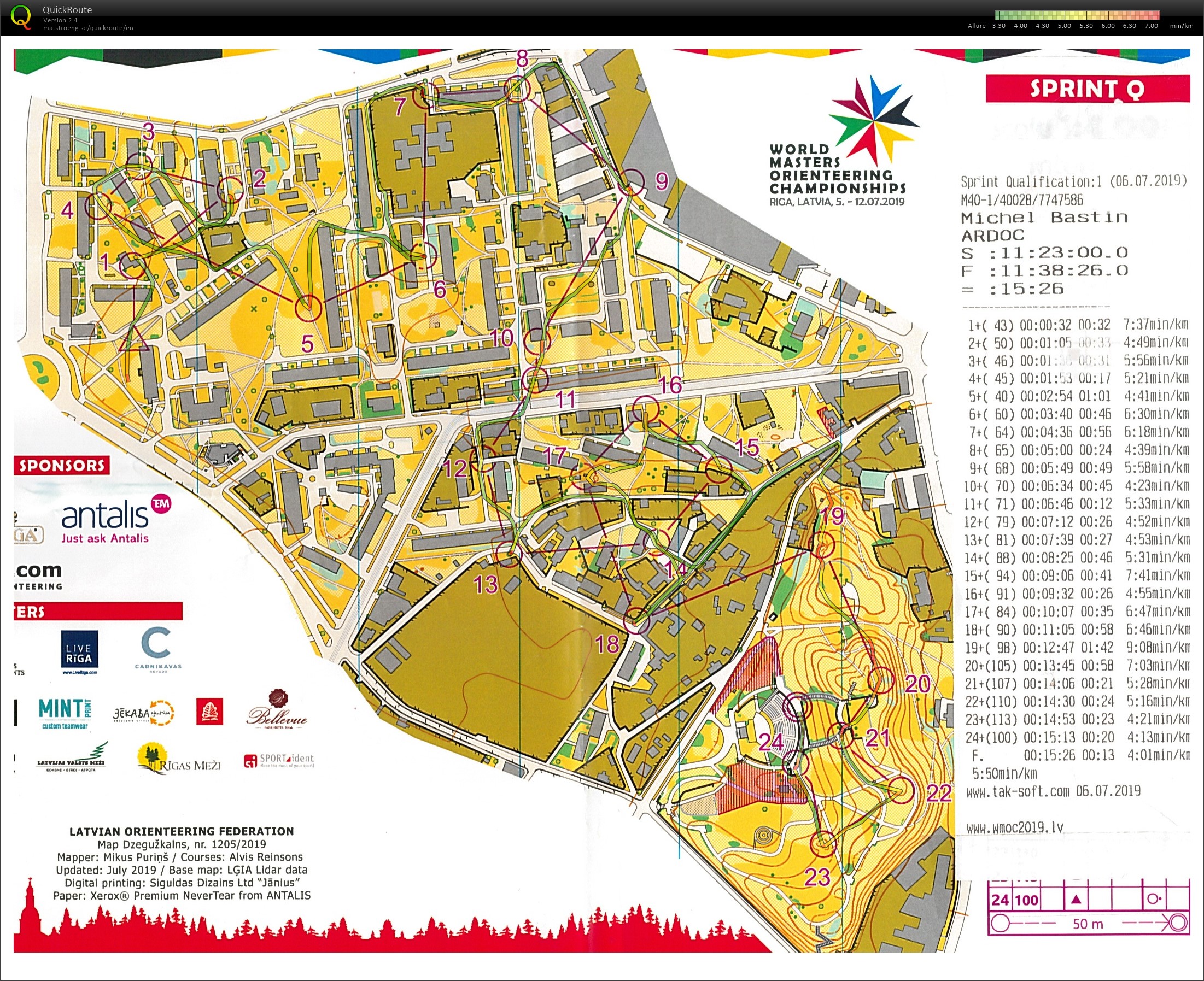 WMOC - Sprint qualification (2019-07-06)